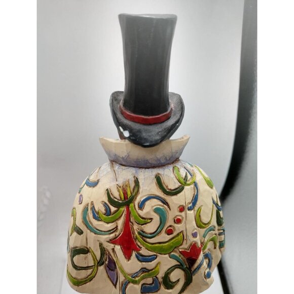 Jim Shore Victorian Caroler Figurine He Can A Carol Sing 14" Tall Handcrafted He - Picture 3 of 10